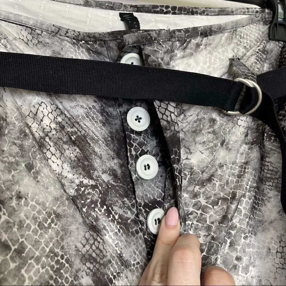 𝅺UNRAVEL Project Ben Taverniti Python Print Swishy Pants - Picture 8 of 8